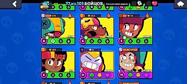 Другие игры и приставки: Аккаунт Brawl Stars Характеристики: - Трофеи: 35 148 - Путь к славе — 13