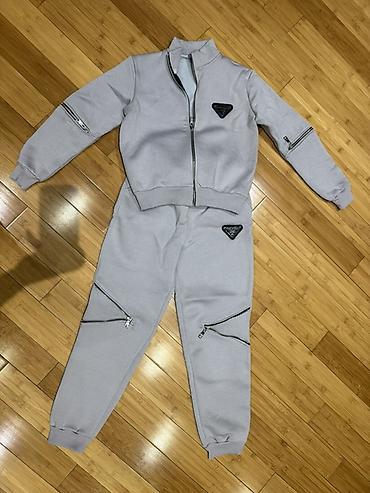 philipp plein trenerke: İdman dəsti, Prada, M, rəng - Boz — 4
