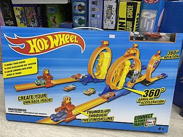 wheels: Игровой набор Hot Wheels — двойной трек с петлями 360° - Два — 1