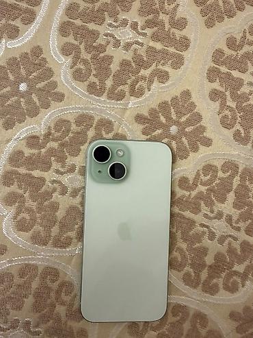 IPhone 15, 128 GB, Yaşıl, Simsiz şarj, Face ID