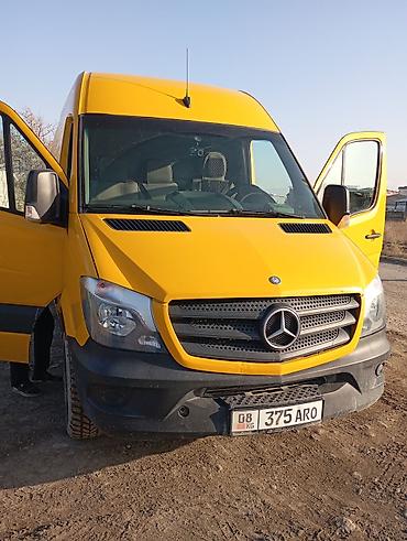 электронный спидометр: Mercedes-Benz Sprinter (длинная база, высокий крыша) — желтый фургон — 2
