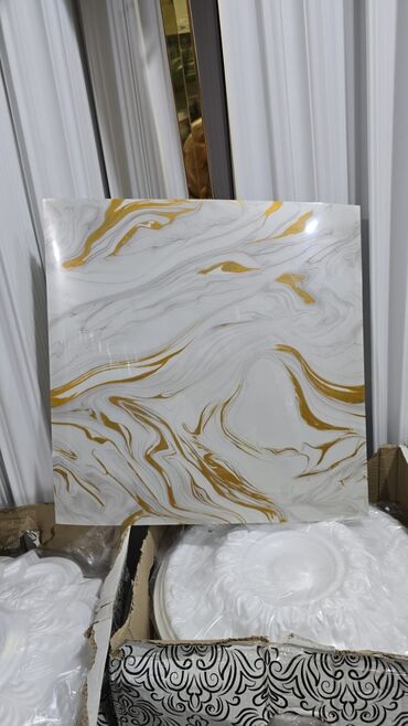 Mərmər effektli PVC panellər: Mərmər effekti verən PVC divar panelləri. 1.Arxası özü — 27