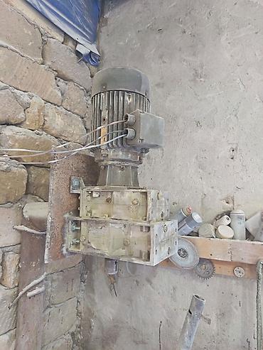 elektorn masin peci: 5.5 kw mator reduktorlu mator 2 palajenili hem 60 abarod hemde 30 — 3