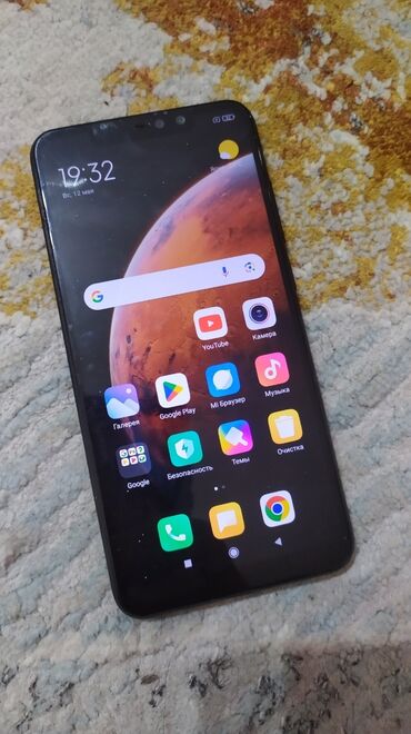 скупка телфонов: Xiaomi, Redmi Note 6 Pro, Б/у, 32 ГБ, цвет - Черный, 2 SIM