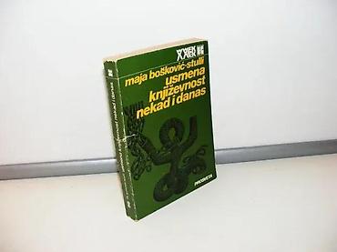 til crveni: Usmena književnost nekad i danas maja bošković-stulli1983 prosveta mek — 1