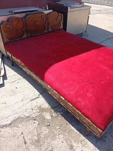 İşlənmiş, İkinəfərlik çarpayı, Bazasız, Matras ilə, Siyirməsiz