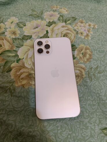 айфон 12 масло: IPhone 12 Pro, Колдонулган, 256 ГБ, Ак, Коргоочу айнек, Каптама, 92 %
