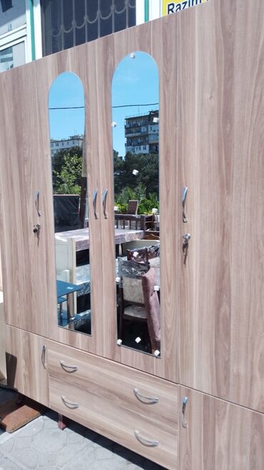 Dolablar: Yeni, Açılan, 4 qapılı Düz dolab, Dolab-asılqan, Türkiyə — 15