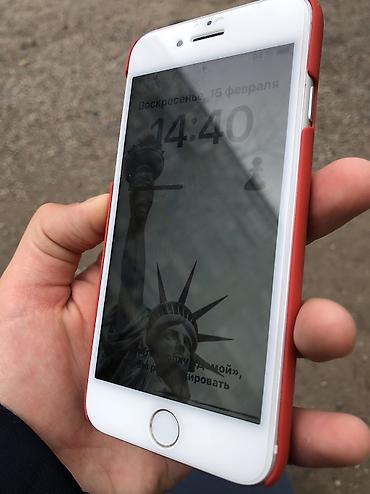 Apple iPhone: IPhone X, Б/у, 64 ГБ, White Titanium, Зарядное устройство, Защитное стекло, Чехол, 63 % — 11