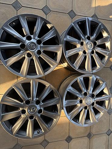 Диски: Литые Диски R 20 Lexus, Комплект, отверстий - 5, Б/у — 4