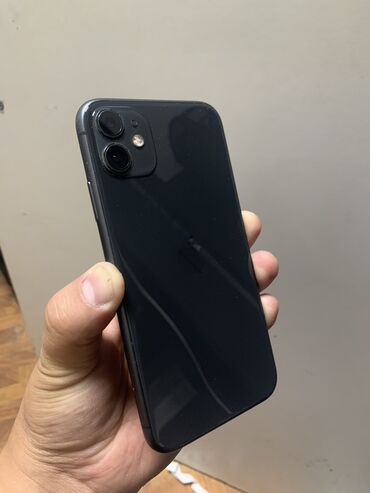 редми 13 ноте про: IPhone 11, Колдонулган, 64 ГБ, Кара, Коргоочу айнек, 75 %