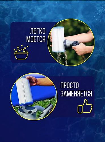 Бассейны: 🏊‍♂️💦 КАРТРИДЖ А ДЛЯ ФИЛЬТР-НАСОСА INTEX 29000 | СМЕННЫЙ ФИЛЬТР ДЛЯ — 6