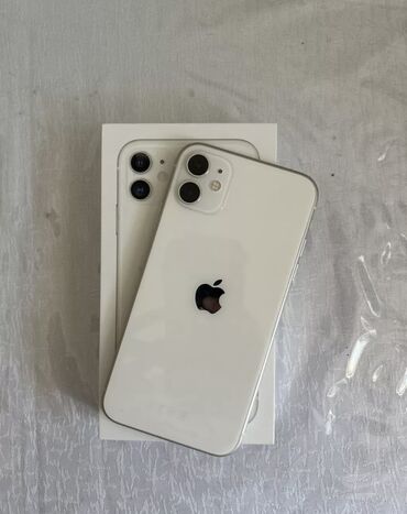 ayfon 4 qiymeti: IPhone 11, 64 ГБ, Белый, Беспроводная зарядка, Face ID