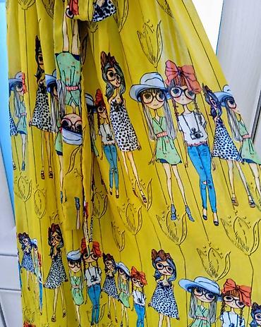 Повседневные платья: Повседневное платье, Турция, Лето, Длинная модель, Шифон, Турецкое, L — 8