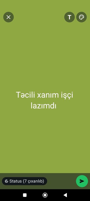 Tikinti ixtisasları: Ofisiant tələb olunur, Kafe, Gündəlik ödəniş, İstənilən yaş, 1 ildən az təcrübə
