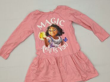 sukienka przed kolano: Dress, H&M, 5-6 years, 110-116 cm, condition - Very good