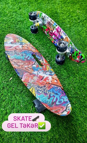 skate qiymətləri: Skate Pennyboard Skateboard Skeytbord, Kaykay, Skeyt və