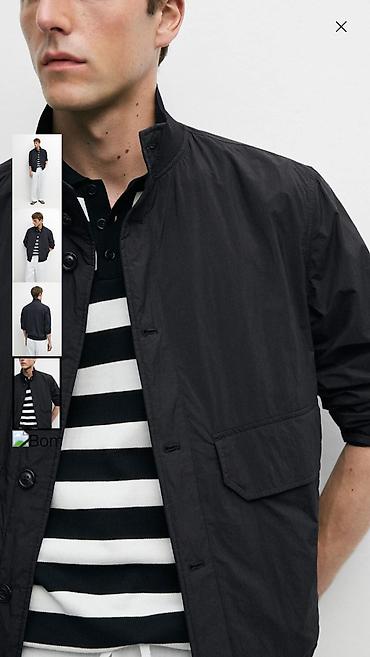 Куртки: Мужская куртка, L, Massimo Dutti, Новый, цвет - Черный — 3