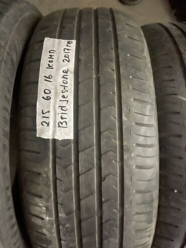 Шины: Шины 215 / 60 / R 16, Лето, Б/у, Комплект, Легковые, Япония, Bridgestone