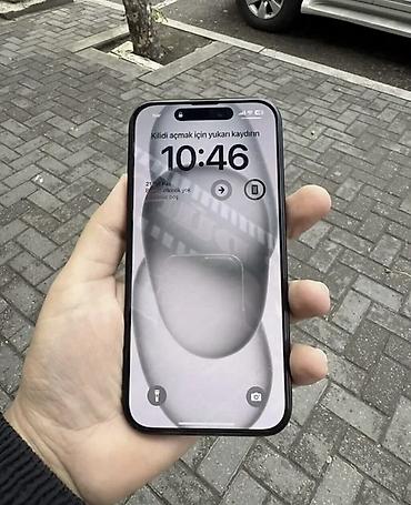 iphone 15 işlənmiş: IPhone 15, 128 GB, Midnight, Simsiz şarj, Face ID, Sənədlərlə — 3