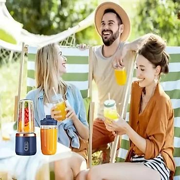 tableti srbija: Prenosni punjivi blender sa 2 šoljice BDL001 T NOVO. Opis — 9