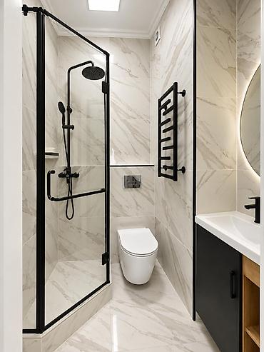 Продажа квартир: 3 комнаты, 81 м², Асанбай мкр Элитка, 4 этаж, Евроремонт — 9