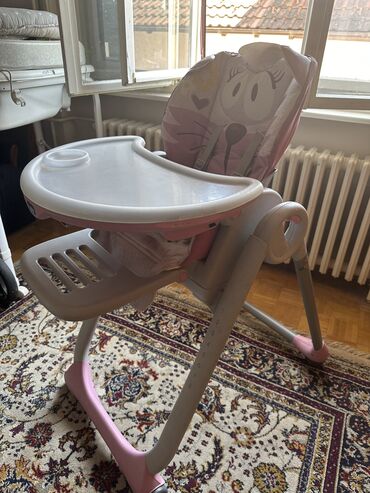 ikea stolice za decu za hranjenje: Bоја - Roze, Upotrebljenо