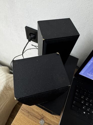 усилитель на колонки: Акустическая система Microlab 2.1 - Формат: 2 сателлита + сабвуфер -