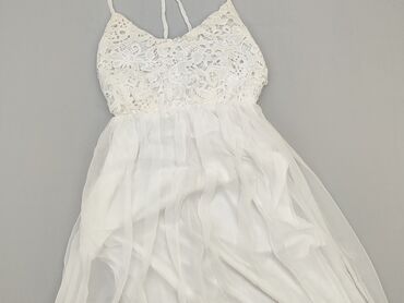 białe sukienki boho: Dress, S (EU 36), condition - Very good