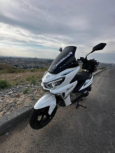 продам бу скутер: Продам скутер Макси 🏍️, 49,000 сом окончательно ‼️‼️‼️‼️почти новая — 3
