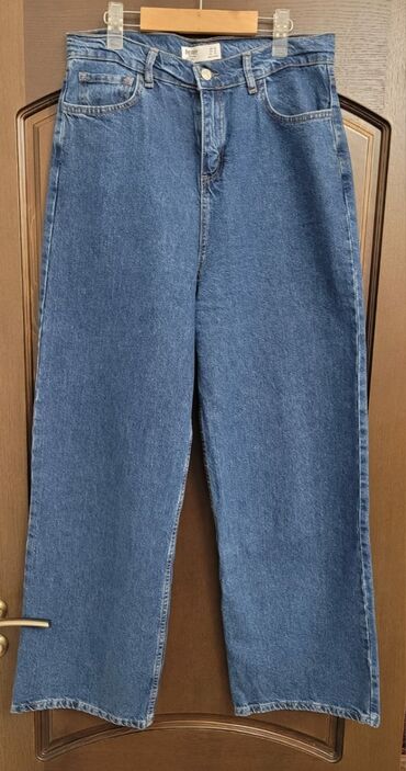 джинсы размер 42: Палаццо, Турция, Высокая талия