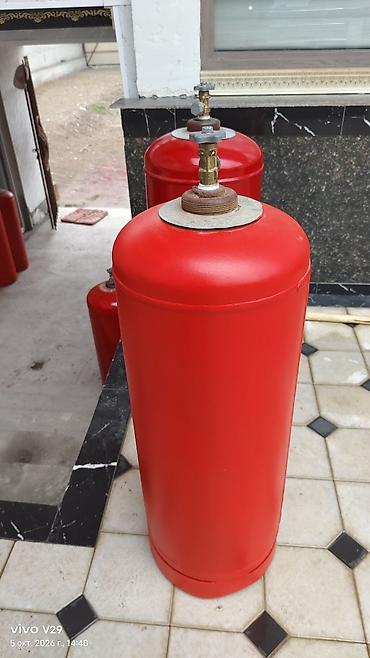 Газовые баллоны: Баллоны газовые стальные, окраска красная - Предназначение: хранение — 2