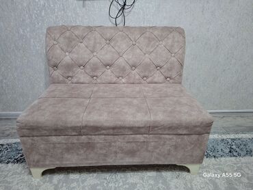 Kreslolar: Mini-divan, Açılmayan, Bazalı, Vеlur parça