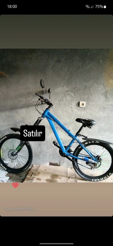 Velosipedlər: Velo satılır 26 velo ilə barter var