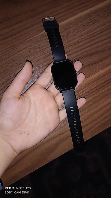 Smart saatlar: İşlənmiş, Smart saat, Sensor ekran, rəng - Qara — 2