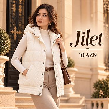 svitir: BERGE ağ kapüşonlu jilet — 38 ölçü BERGE markalı ağ rəngli kapüşonlu — 2