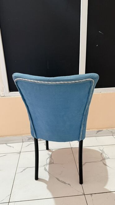 стол для офис: Ашкана үчүн отургуч, Темир, түсү - Көгүлтүр