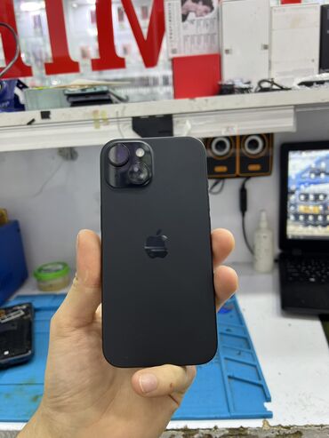 Apple iPhone: IPhone 15, 128 ГБ, Черный, Face ID