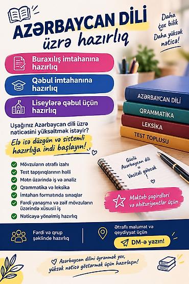 Repetitorlar: Repetitor, Azərbaycan dili, İmtahanlara hazırlıq — 1