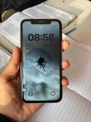 Apple iPhone: IPhone 11, Б/у, 128 ГБ, Белый, Зарядное устройство, Защитное стекло, Кабель, 80 % — 3