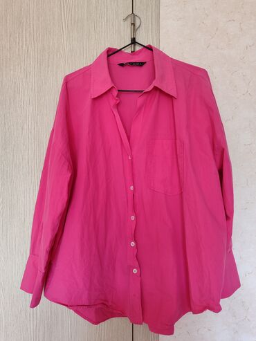 Рубашки и блузы: Qadın üçün saroçka. Zara. Ölçü L. Uzunluğu normal. Materialı 👍🏻 1 dəfə