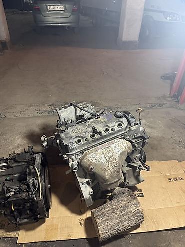 без мотора: Двигатель Honda f24VTEC (SOHC) Описание: - Бензиновый рядный — 4