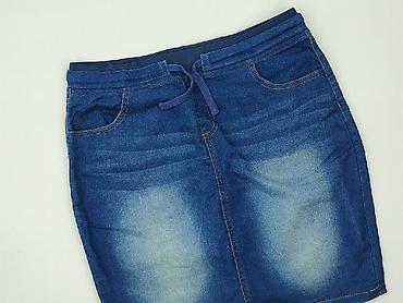 spodnica maxi: Denim, Spódnica damska, rozmiar L — 1