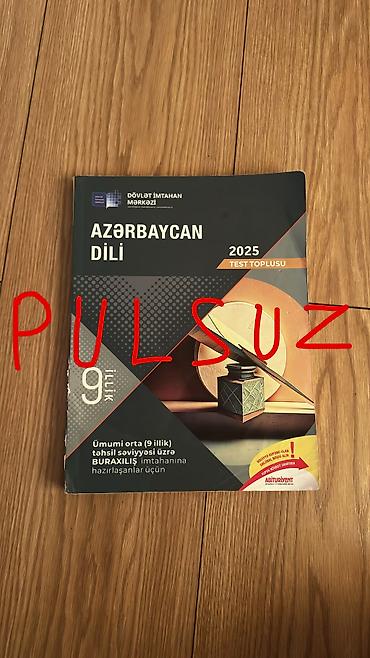 Тесты: Məhsul: “Azərbaycan dili – 2025 Test Toplusu” Nəşriyyat/İnstitut — 1