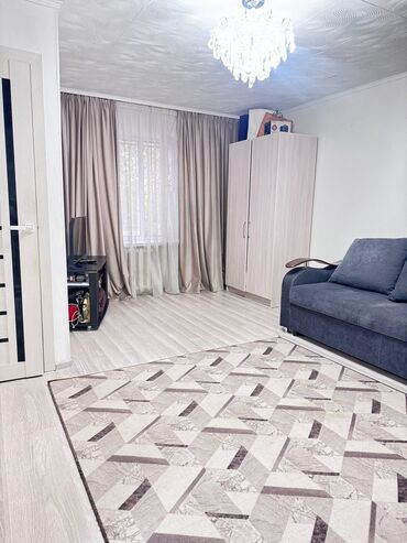бишкек продажа квартиры: 1 комната, 30 м², Хрущевка, 1 этаж, Евроремонт