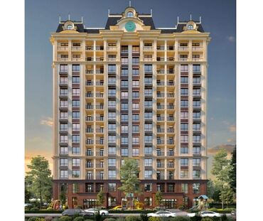 квартира на арча бешик: 2 комнаты, 62 м², Элитка, 13 этаж, ПСО (под самоотделку)