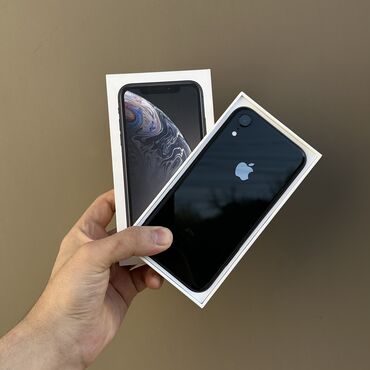 Apple iPhone: IPhone Xr, Б/у, 128 ГБ, Черный, 81 %