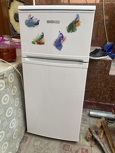 samavar satilir: İşlənmiş 2 qapılı Beko Soyuducu Satılır, rəng - Ağ — 1