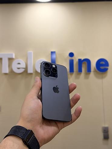 IPhone 15 Pro, 128 GB, Black Titanium, Zəmanət, Kredit, Simsiz şarj
