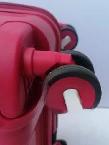 Putni koferi i torbe: Set crvenih kofera – 3 komada - Dizajn: moderni polikarbonatni/ABS — 22